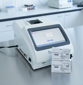 Analizador de inmunofluorescencia para diagnóstico rápido de enfermedades infecciosas en punto de atención