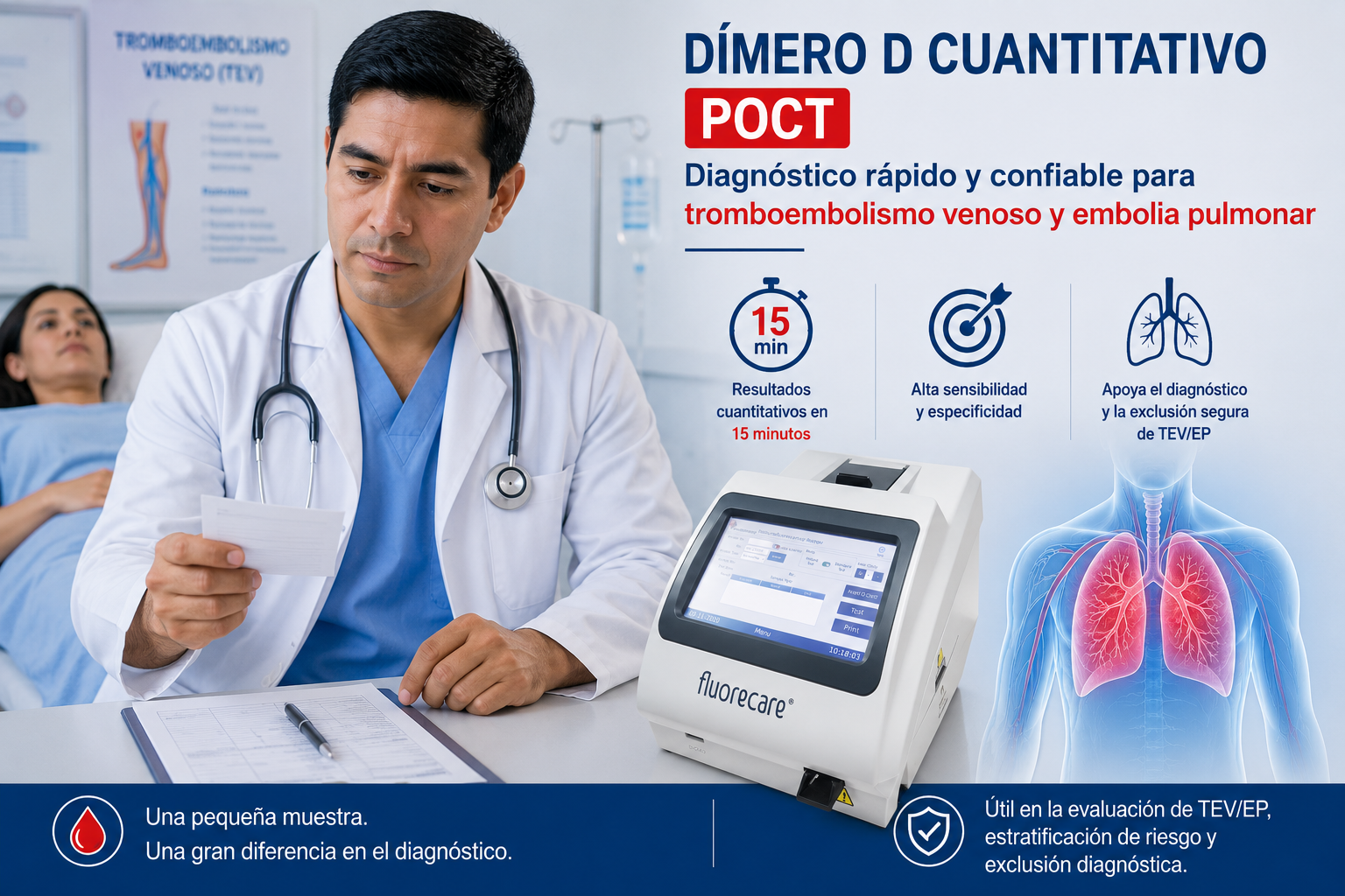 Dímero D Cuantitativo POCT